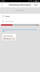 Digoo DG-M1Q app
