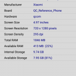 Xiaomi Redmi 4X הגדרות