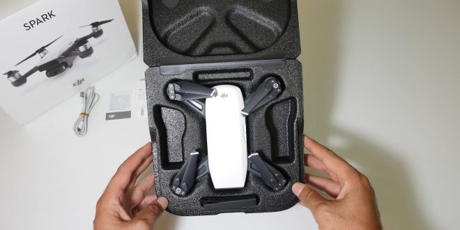 DJI Spark - מגיע עם קייס מקלקר